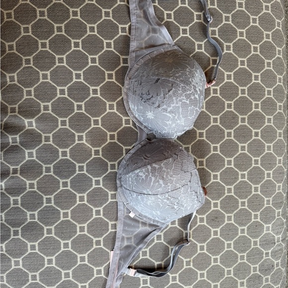 Victoria's Secret Mesh Bra in Gray - Picture 3 of 9